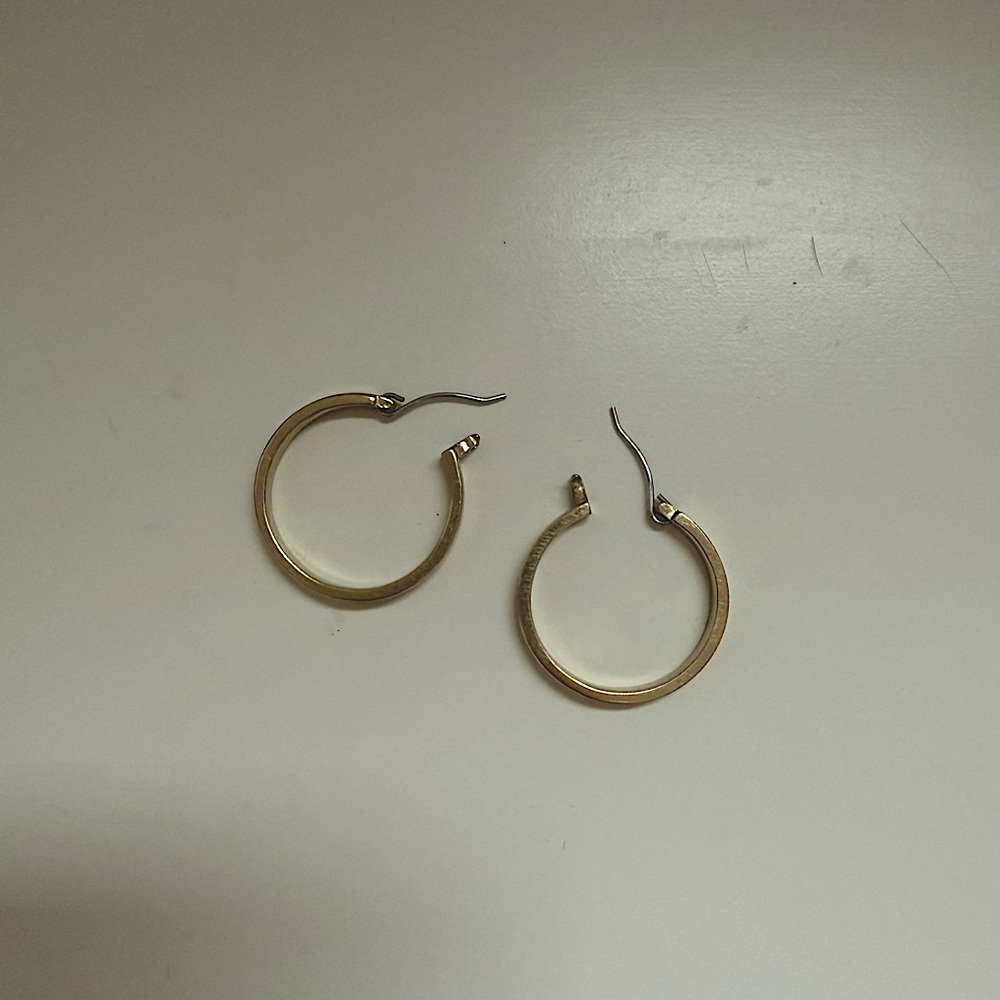 Gold Hoop Earrings